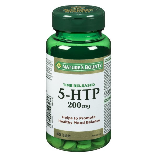 Nature's Bounty 5-HTP, 200mg - 45 Tablets
