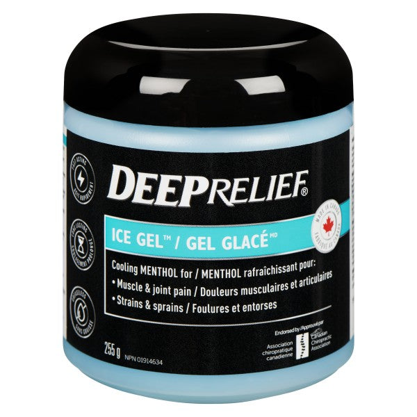 Deep Relief Ice Cold Pain Relief Gel, 255g