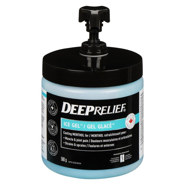 Deep Relief Ice Cold Pain Relief Gel, 500g