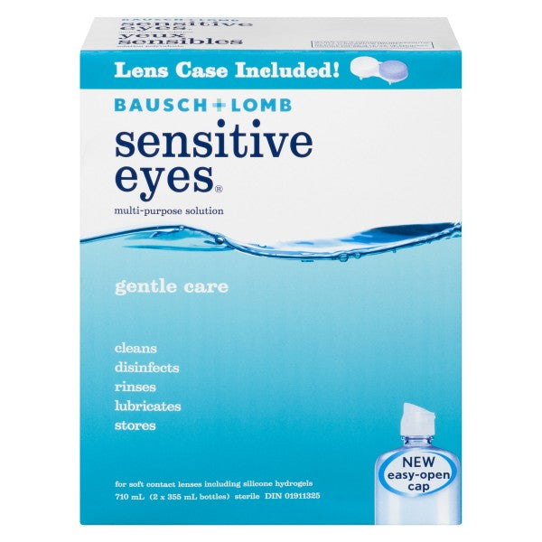 Bausch & Lomb Sensitive Eyes Multi-Purpose Solution, 2-Pack - 355mL