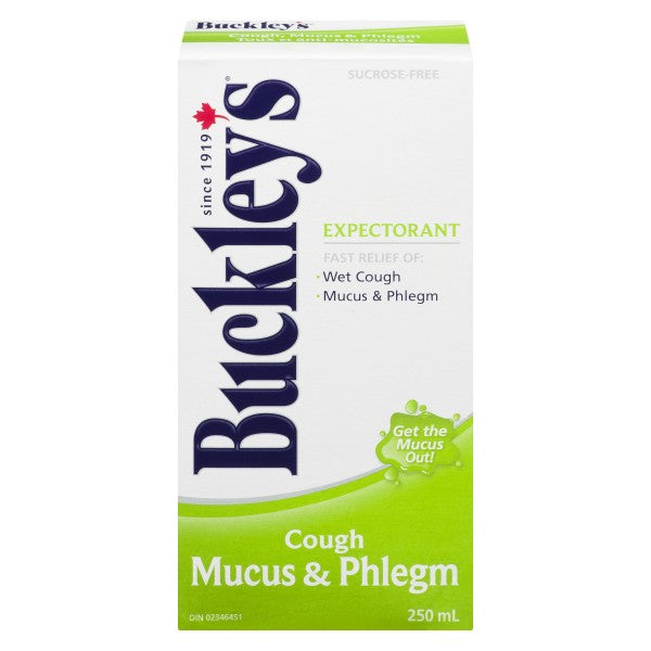 Buckley's Syrup Expectorant Mucus & Phlegm, 250 ml