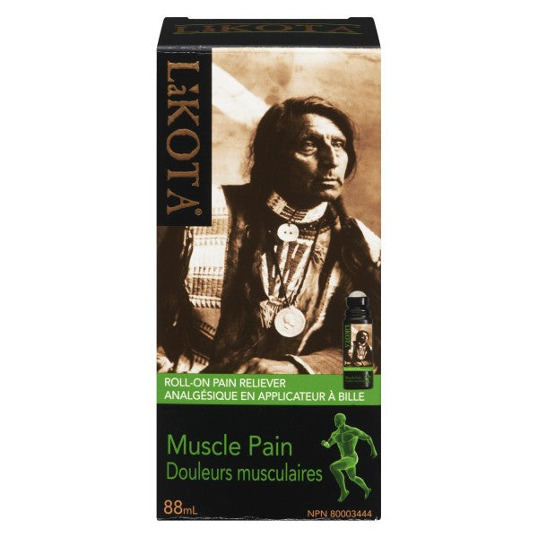 Lakota Roll-On Topical Muscle Pain Reliever