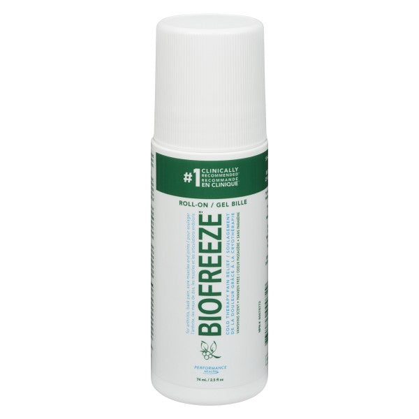 Biofreeze Cold Therapy Pain Relief Roll-On, 74 ml
