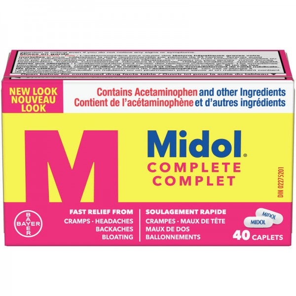 Midol Complete, Extra Strength - 40 Caplets