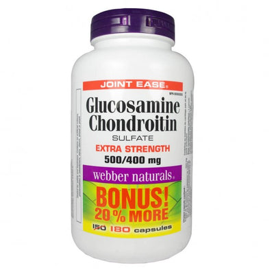Webber Naturals Glucosamine Chondroitin Sulfate Bonus Pack
