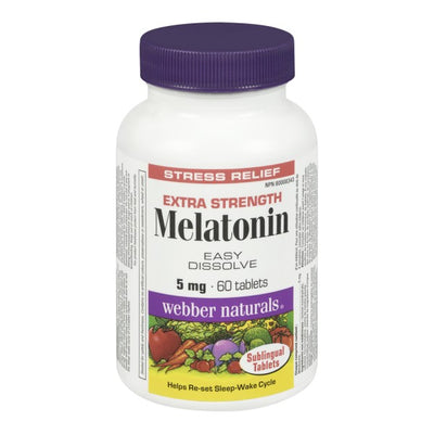 Webber Naturals Melatonin Extra Strength