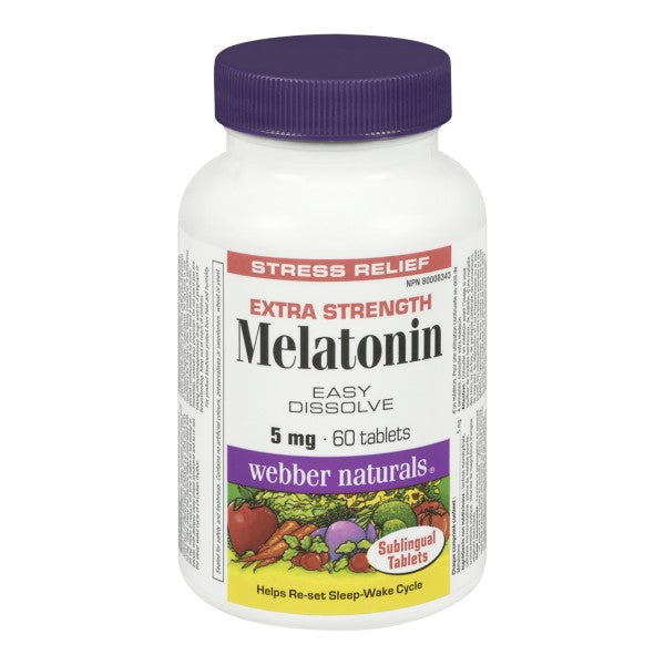 Webber Naturals Melatonin Extra Strength