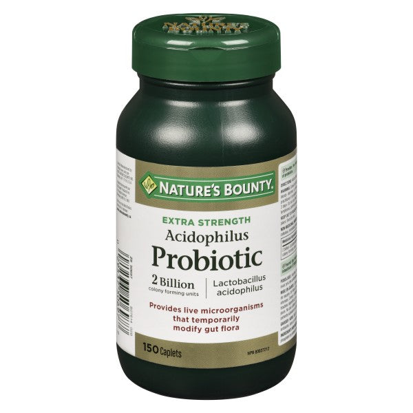 Nature's Bounty Acidophilus Probiotic,  2 Billion Extra Strength - 150 Caplets
