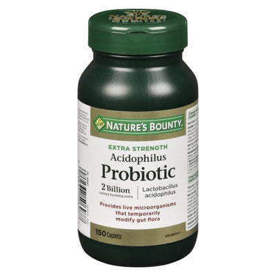 Nature's Bounty Acidophilus Probiotic,  2 Billion Extra Strength - 150 Caplets