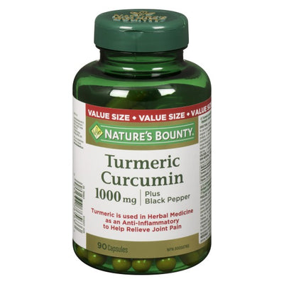 Nature's Bounty Turmeric Curcumin & Black Pepper, 90 Capsules