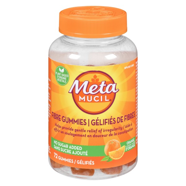Metamucil Fiber Supplement Gummies, 72 Gummies