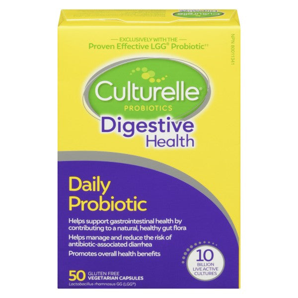 Culturelle Digestive Health Probiotic, 50 Capsules
