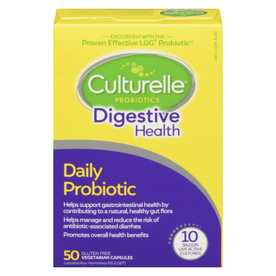 Culturelle Digestive Health Probiotic, 50 Capsules
