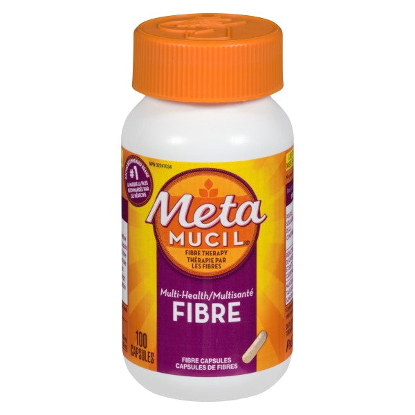 Metamucil 3 in 1 MultiHealth Fibre Capsules, 100 Capsules
