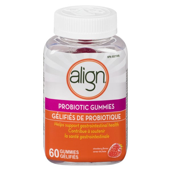 Align Probiotic Gummies, Strawberry - 60 Gummies