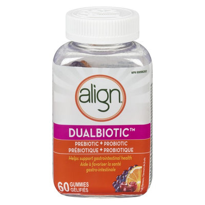 Align DualBiotic - Pre & Probiotic Gummies, 60 Gummies