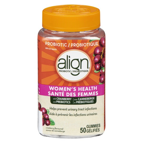 Align Women's Health Prebiotic + Probiotic Gummies