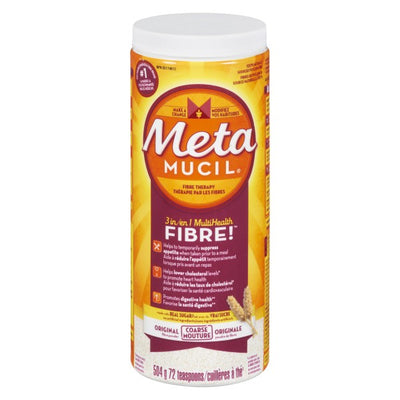 Metamucil 3 in 1 MultiHealth Fibre, Original Texture Powder Unflavoured - 72 Doses