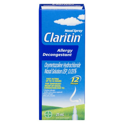 Claritin Allergy Nasal Spray, 25 ml