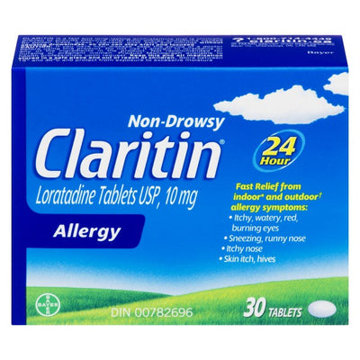 Claritin Allergy 24-Hour, 30 Tablets