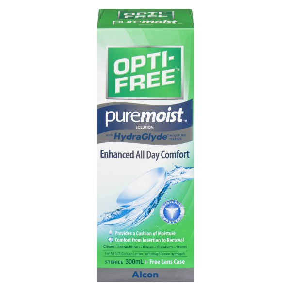 Opti-Free PureMoist Multi-Purpose Contact Lens Solution