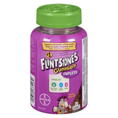 Flintstones Complete Kids Multivitamin Gummies, 60 Gummies