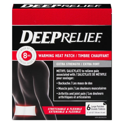 Deep Relief Regular Strength Neck, Shoulder, & Back Warming Pain Relief