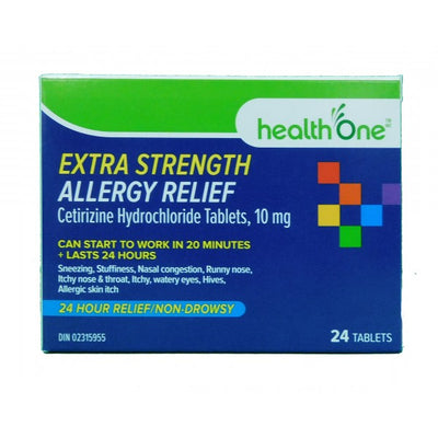 health One Extra Strength Allergy Relief, 24 Tablets