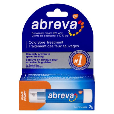 Abreva Cold Sore Treatment Pump