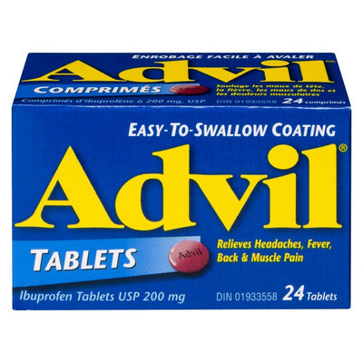 Advil Tablets, 24 Tablets
