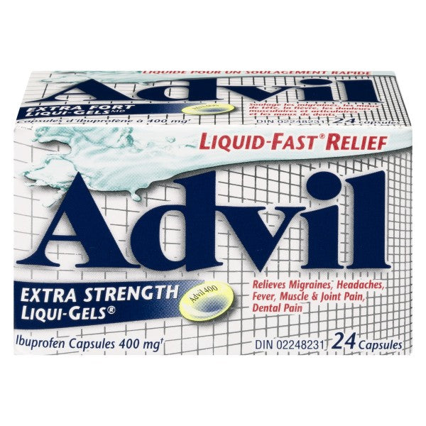 Advil Extra Strength Ibuprofen, 24 Liqui-Gels