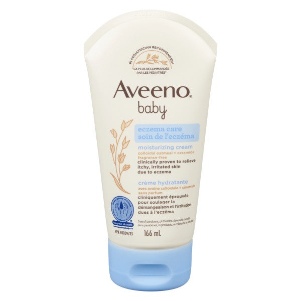 Aveeno Baby Moisturizing Cream Eczema Care, 166 ml
