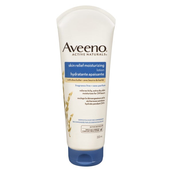 Aveeno Skin Relief Moisturizing Lotion with Shea Butter, 222 ml