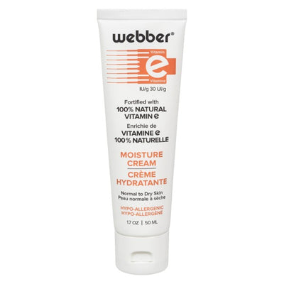 Webber Vitamin E Moisture Cream, 50ml