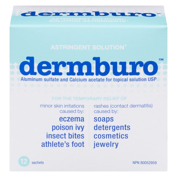 Dermburo Aluminum Sulfate and Calcium Acetate Topical Solution