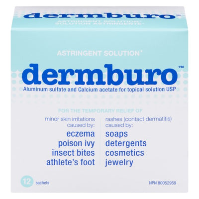 Dermburo Aluminum Sulfate and Calcium Acetate Topical Solution