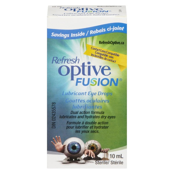 Refresh Optive Fusion Lubricant Eye Drops