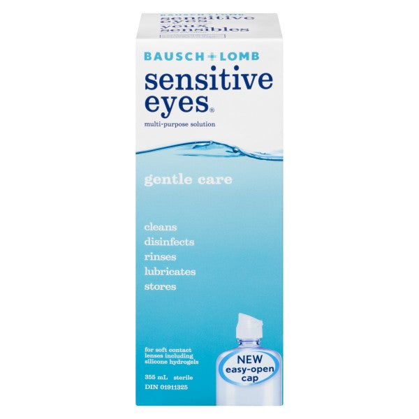 Bausch & Lomb Sensitive Eyes Multi-Purpose Solution, 355mL