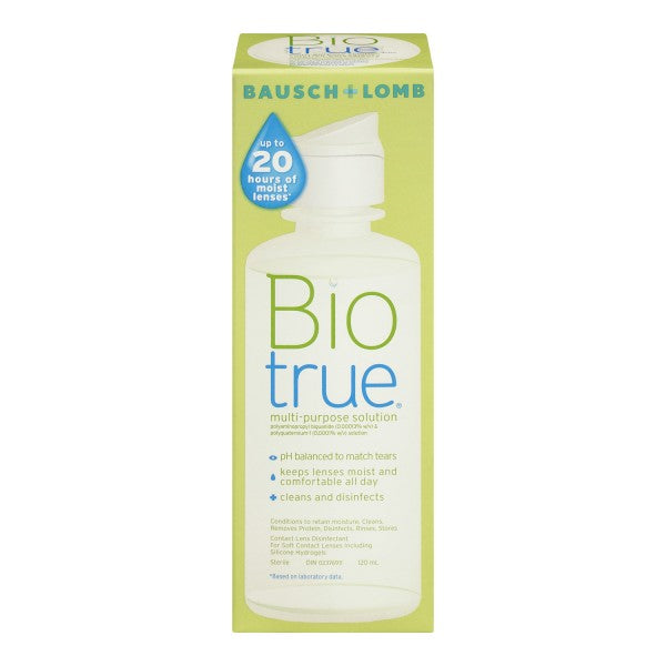 Bausch & Lomb Biotrue Multi-Purpose Solution, 120 ml