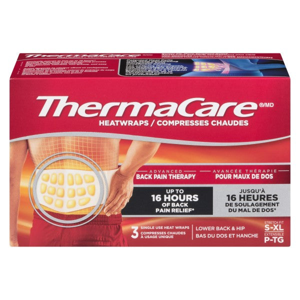 ThermaCare Heatwrap Advanced Back Pain Therapy