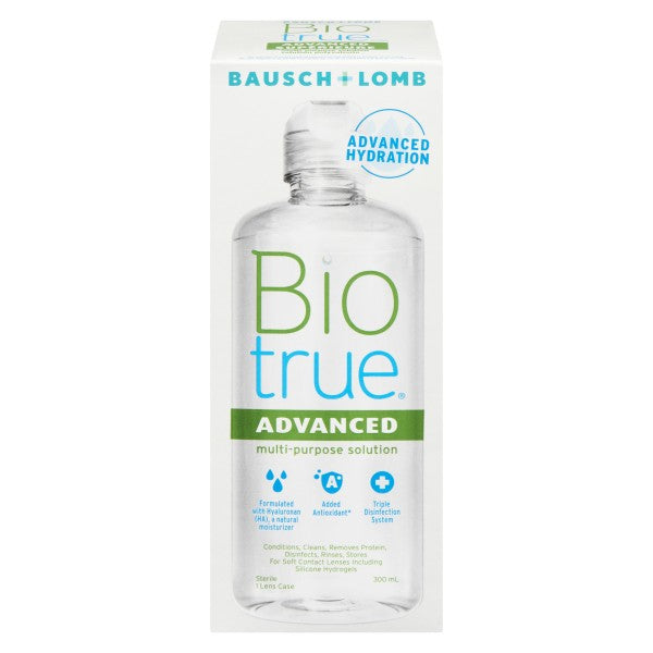 Bausch & Lomb Biotrue Advanced Multi-Purpose Solution, 300 ml