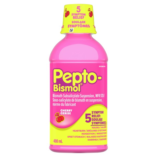 Pepto Bismol Liquid, Cherry - 480 ml