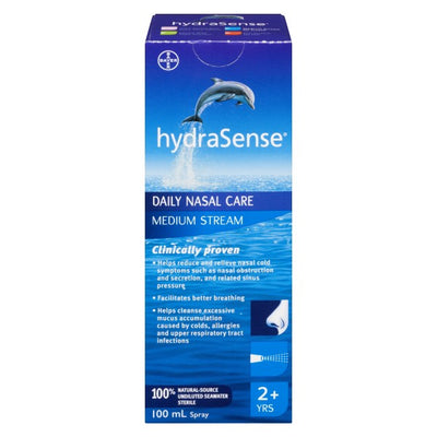 hydraSense Daily Nasal Care Medium Stream, 100 ml