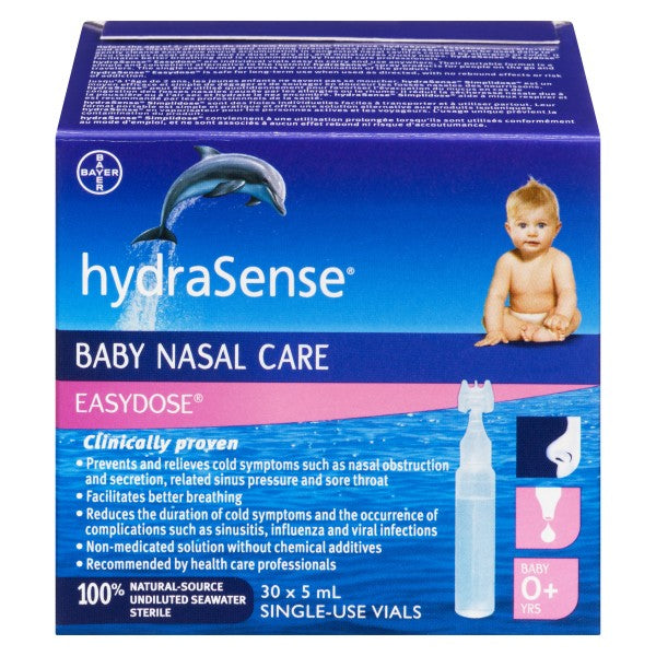 hydraSense Easy Dose for Infants, 30 x 5 ml