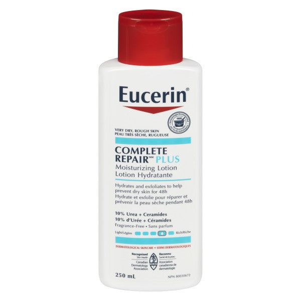 Eucerin Complete Repair Plus Moisturizing Lotion, 250 ml