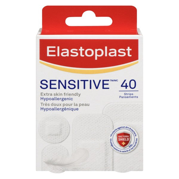 Elastoplast Sensitive, 40 Bandages