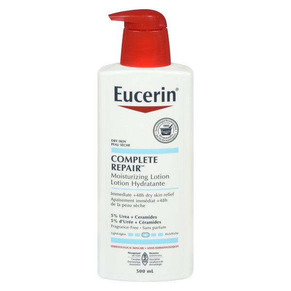 Eucerin Complete Repair Moisturizing Lotion, 500 ml