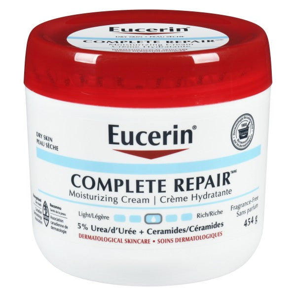 Eucerin Complete Repair Moisturizing Cream, 454 g