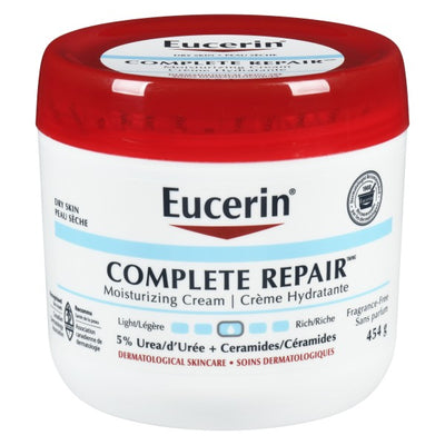 Eucerin Complete Repair Moisturizing Cream, 454 g