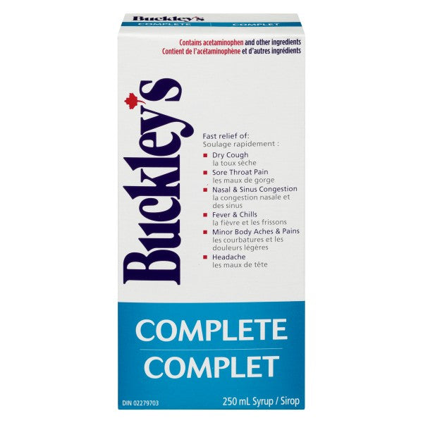 Buckley's Complete Syrup, 250 ml